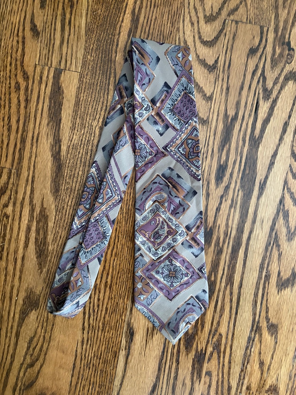 Christian Dior Silk Patterned Men's Tie